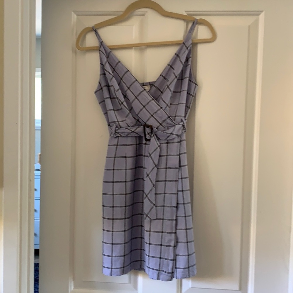 Urban Outfitters Faux Wrap Belted Dress